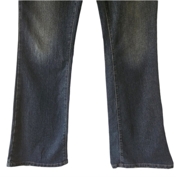 American Eagle Outfitters Dark Blue Wide Leg Jeans - Picture 4 of 12